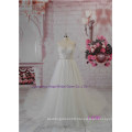Modest Brilliant Crystal Bridal Gowns in Plus Size Dress